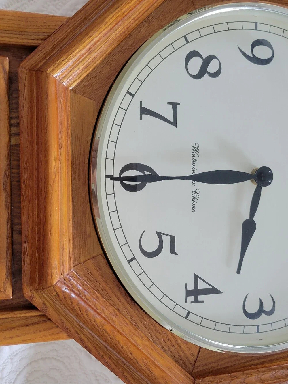 Vintage Sterling and Noble Westminster Chime Wall Clock